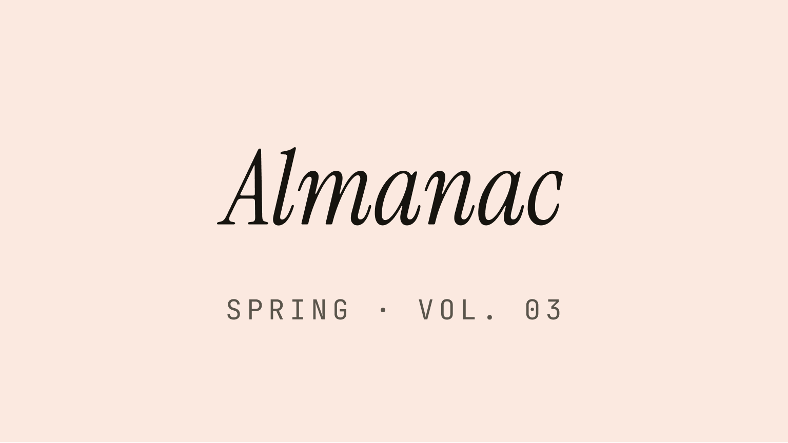 Almanac Magazine Kit